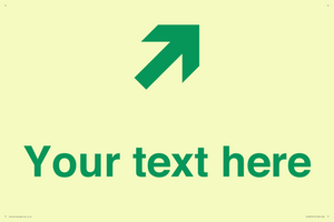 Custom Safe Condition inverse: Green Up right arrow